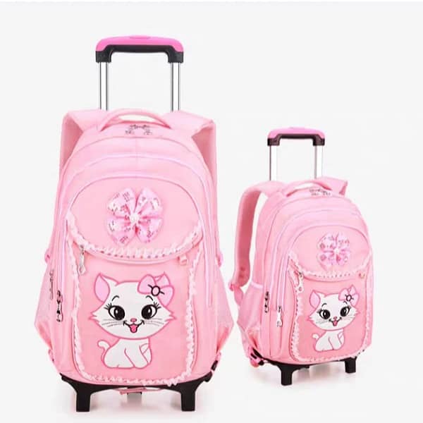 Kids School Bag with Trolley