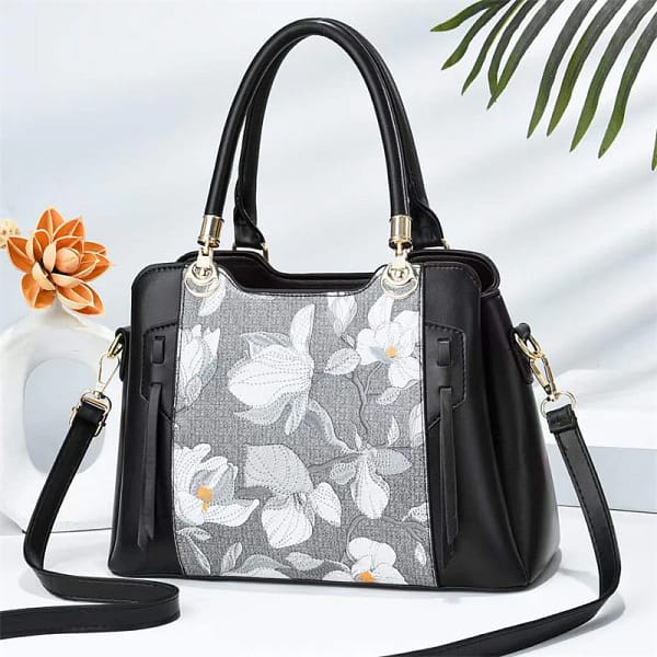 Black Handbags For Women's 6996-2