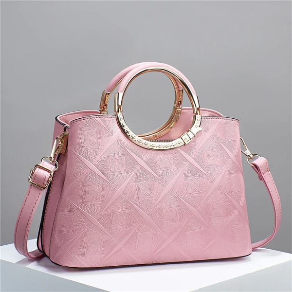 pink Stylish Handbag for Girls and Women 808-6